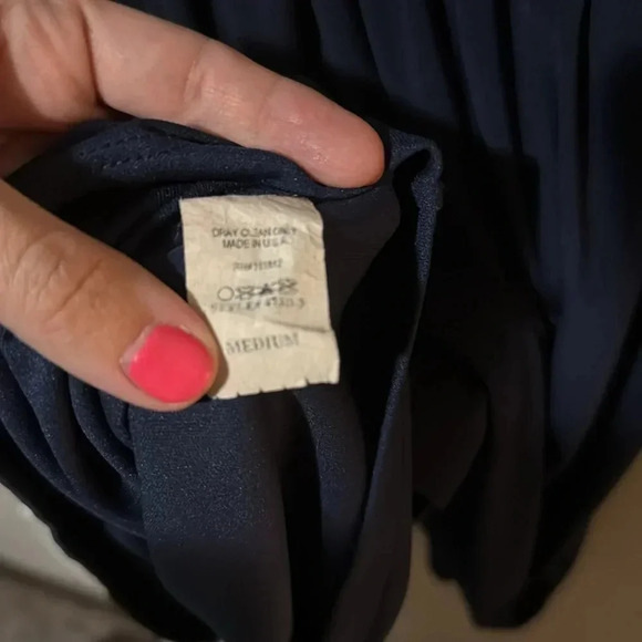 Judith March | navy blue dress, medium. EUC. Made in USA. - Picture 4 of 7
